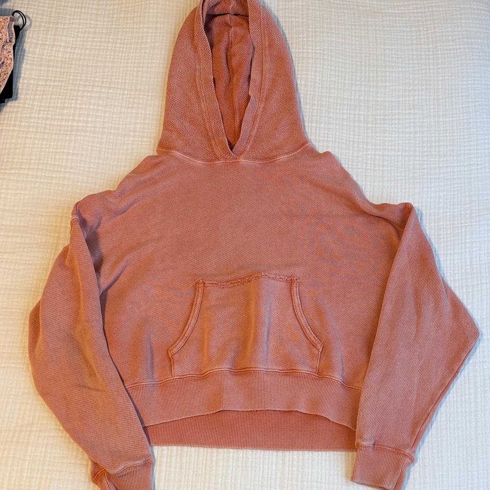 American Eagle Women's Coral Hoodie